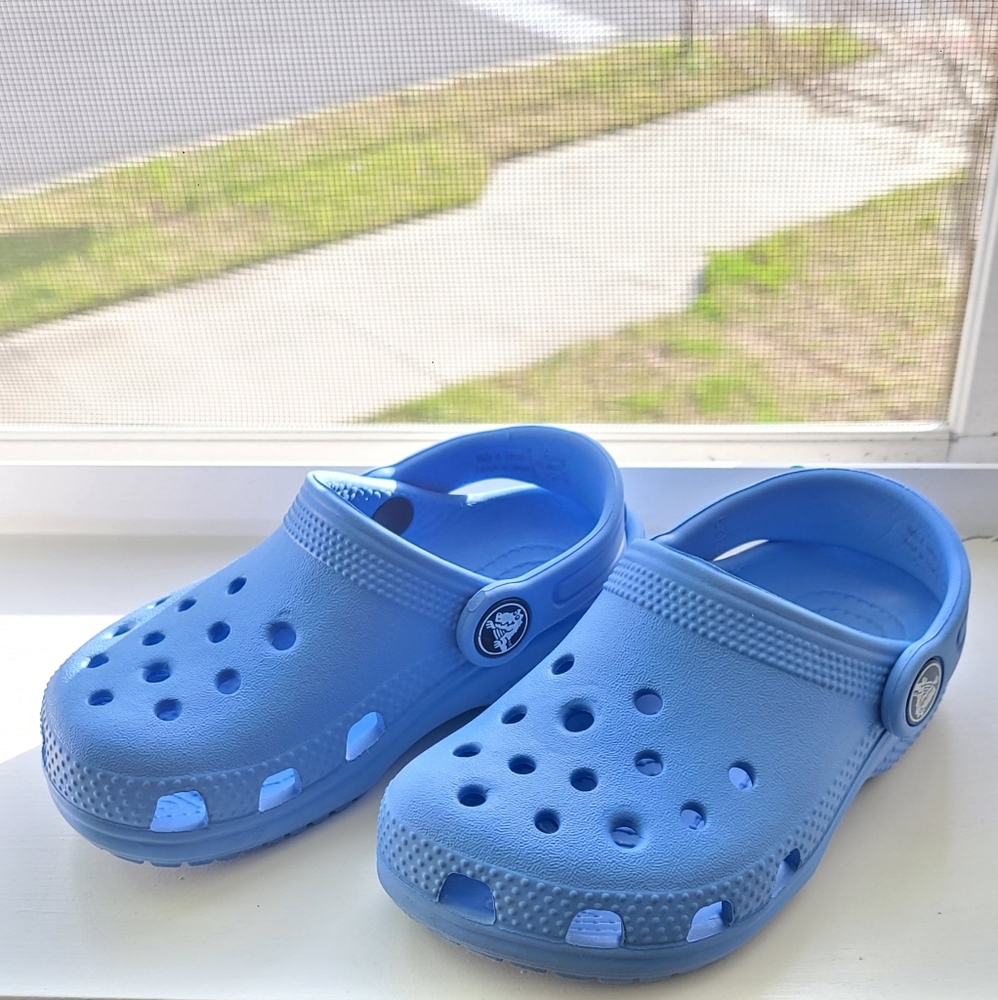 Blue Baby CROCS